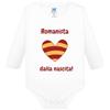 Soho Milano Body Tutina Neonato Baby Tifoso Romanista "dalla nascita" (3 mesi, Romanista)