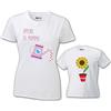 Babloo Coppia di T Shirt Mamma Bambino Festa della Mamma Amore di Mamma