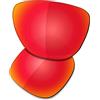Saucer Lenti di Ricambio Premium Compatibili con Occhiali da Sole Smart Ray-Ban Meta Wayfarer RW4008 53mm, Rosso Fuoco Polarizzato, Taglia unica