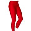 Hi-Co Leggings da danza, per ragazze, aderenti, senza piede, in nylon Red 9-10 Anni