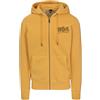 PITBULL - Felpa Uomo con Cappuccio e Zip Vintage BJJ, Hoodie Sportiva e Casual con Stampa Grafica, Maniche Lunghe in Cotone, Morbida e Leggera, vestibilità Regolare Classica