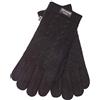 EEM Fashion EEM guanti da donna in maglia, lana morbida, fodera termica Thinsulate, maglia a trecce, nero S