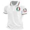 Generico 80° Anniversario della Festa Repubblica Italiana Tshirt Uomo Tricolore per della Italiano Maglietta Tee Stampata T-Shirt Girocollo Maglia Basic Magliette per Celebrazione