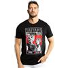 Capslab Maglietta da uomo Dragon Ball Super, maglietta da uomo Vegeta e Goku, 100% cotone e vestibilità regolare, Nero/Rosso/Bianco, XL