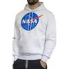 Cuba10 NASA - Felpa in Cotone Felpato con Cappuccio, Tasca Frontale a Marsupio, Felpa della Tuta Uomo in Caldo Cotone, Sportiva, Casa, Palestra, Jogging, Tempo Libero