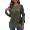 Cuptacc Maglione Donna Elegante Maglioni Donna Invernali Girocollo Maglia Manica Lunga Casual A Maniche Lunghe Autunno