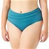 Triumph Solid Splashes 2.0 Maxi Parte Inferiore del Bikini, profondità dell'Oceano, 46 Donna