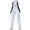 Vhersily Pantaloni Sci Uomo Pantaloni Invernale Impermeabile Tuta Montagna Pantalone Elasticizzati Curvy Salopette Snowboard da Neve Termici Spessi, Ad Asciugatura Rapida Attrezzatura da Trekking