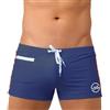 SEAUR Slip da Piscina da Uomo con Imbottitura Rimovibile e Cappuccio Push-up Costume da Bagno ad Asciugatura Rapida Pantaloncini da Bagno a Vita Bassa da Uomo M-XXL
