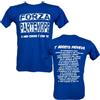 Generico T-Shirt Forza Partenope Coro 1 Agosto Pioveva, Maglia da Tifoso Napoli, 100% Cotone, Stampa Fronte-Retro, Taglie da Adulto