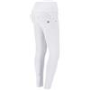 FREDDY - Pantaloni Push Up WR.up® 7/8 Vita Alta con Bottoni in Tessuto Navetta con Strappi, 37% Poliestere 37% Cotone 12% Viscosa 10% Lyocell 4% Elastan