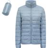 Generico Piumino Leggero Donna 100 Grammi Elegante, Piumini Abbigliamento Donna Corto e Tasche Giacconi Ripiegabile Caldo Cappotto Trapuntato Slim Giacche Invernali Donna Antivento Rimovibile e Tasche