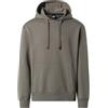 NORTH SAILS Felpa Hoodie Uomo in Cotone Bio con Inserti Laterali a Coste