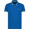 Siry Work Baci&ABBRACCI Polo Uomo BAM1421-95% Cotone 5% Elastan (3XL, Ocean)
