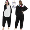 JONRRYIN Pigiama Animali Intero Donna, Onesie Unisex Animale Jumpsuit Pajama con Maschere Animali, Costume Carnevale Tuta Animali Cosplay per Adulti