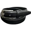 Bymee Live as you like BYMEE Cintura Donna classica da 2,5 cm in pelle tamponata,elegante e adatta per ogni occasione - Fibbia Nichel Free, Made in Italy