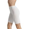 Cotonella 2 Pezzi Slip Donna Long L'Altra 3163 in Cotone Elasticizzato, Bianco 8/4XL