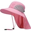 Bassdash Cappello da Sole Unisex UPF 50+ Cappello da Pesca Idrorepellente Tesa Larga con Ampia Protezione del Collo Coda di Cavallo Uomo Donna