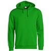 CliQue Felpa con cappuccio da uomo, Verde (verde mela), 3XL