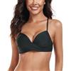RELLECIGA Costume Donna Top Bikini Reggiseno con Ferretto e Nodo Frontale