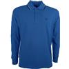 BE BOARD 1 Pezzo Polo Uomo Manica Lunga 9004 Disponibile Anche in Taglie Calibrate Bluette-Blu-Bianco Taglia XXXL