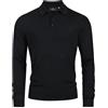 KRONSTADT KSJohannes - Maglione da uomo in lana merino al 100% con colletto polo | Maglione da uomo a maglia fine