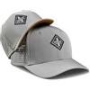 Soulbuddy Set di 2 Cappellini Sportivo da Basecap Coordinati papà e Figlio - Snapback Traspiranti Uomo e Bambino - Look Mini Me Famiglia - Idea Regalo Originale (IT, Testo, L, Grigio)
