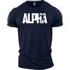 Gymtier Alpha, vêtement léger, musculation, léger, Coloris Bleu Marine, XXL