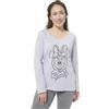 United Labels Disney Minnie Mouse Pigiama da donna - Pigiama a maniche lunghe con pantaloni grigio, grigio., S