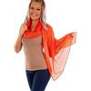 DOLCE ABBRACCIO by RiemTEX® Sciarpa da donna PRIMA DONNA stola, foulard in seta selvatica, foulard in 31 colori in tinta unita
