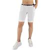 JOPHY & CO. Pantalone Donna Bermuda con Cintura e Tasche (cod. 3009) (Bianco, M)