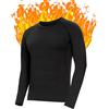 Kiiwah Maglia Termiche da Uomo, Maglietta Intimo Uomo Manica Lunga Thermal Termica Intimo Termica a Maniche Lunghe Asciugatura Rapida Corsa Ciclismo