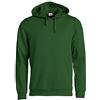 CliQue Basic Felpa con cappuccio da uomo Verde (verde bottiglia). XXXL