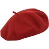 Melegari Berretto Basco Donna | 100% Lana | Roma Beret | Made in Italy