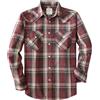 Dubinik® 6 oz Camicia Flanella Uomo Invernale Camicia Uomo Flanella Cotone | Western, Cowboy, Con Bottone Automatico, Quadri, Cotone Traspirante, Tessuto Pre-ristretto, Due Tasche Con Patta