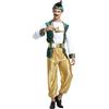 Générique Deguisement Aladin Uomini Vestito Della Lampada per Uomo Costumi Del Principe del Deserto E Sheikh per Carnevale E Cosplay E Rappresentazione Teatrale