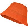 styleBREAKER Cappello da Sole Femminile in Paglia di Carta Pieghevole, Cappello da Pescatore Leggero con Fascia Antiscivolo, Protezione Solare Estiva per Outdoor e Spiaggia, Arancione