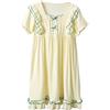 Flwydran Camicia da Notte vittoriana delle Ragazze, Vestiti da Notte della Principessa del Vestito da Sonno dei Bambini per la Ragazza 3-12 Anni