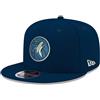 New Era NBA 9Fifty - Cappello Regolabile con Chiusura a Scatto, Taglia Unica, Minnesota Timberwolves, Taglia Unica