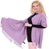 CJ Apparel Unico Disegno A Colori Solid sciarpa, stola Donna (Pacco da 1)