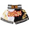 MUAY NATION Pantaloncini da Muay Thai per uomo e donna, taglio aderente, per MMA, boxe, kickboxing, arti marziali