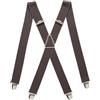Pierrot Bretelle Uomo Larghe Vintage - Clip molto forti Regolabili Fino A 130cm - Bretelle Uomo Eleganti Artigianali Garantite A Vita