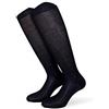 BESTCALZE 6 paia di calze lunghe uomo in cotone pettinato Mod. Hope (Blu, 42-44)