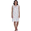 SNELLY Camicia da Notte Donna 100% Cotone Primaverile Estiva Maglia da Notte Lunga con Bottoni (Collo a Serafino o Aperta), Fantasia a Scelta Elegante, Taglia 44 46 48 50 52 54 56 58 60 (Taglie Forti)