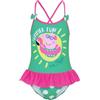 Peppa Pig Costume da bagno per ragazza - Divertimento estivo, verde, 3-4 Anni