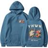 Generisch Felpa con cappuccio da uomo con stampa cristiana, dichiarazione religiosa, moderna, per tutti i giorni, Streetwear, Stile/R01 Blu, XL