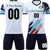 OPUTWDF Completino Calcio Uomo e Bambino Maglia Personalizzate Nome Numero Logo Maglie da Calcio Personalizzabile Divise Calcio