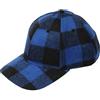 bugatti berretto da baseball con check a blocchi - berretto caldo con fodera in pile - Taglia unica