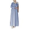 Generic Abito Abaya da Donna Abito da Preghiera Caftano Islamico a Figura Intera con Maxi Abito Hijab Dubai