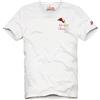 Saint Barth Mc2 Uomo T-Shirt Manica Corta POT0001 Cotone Bianco S